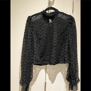 NBD Circle Lace Top Size S